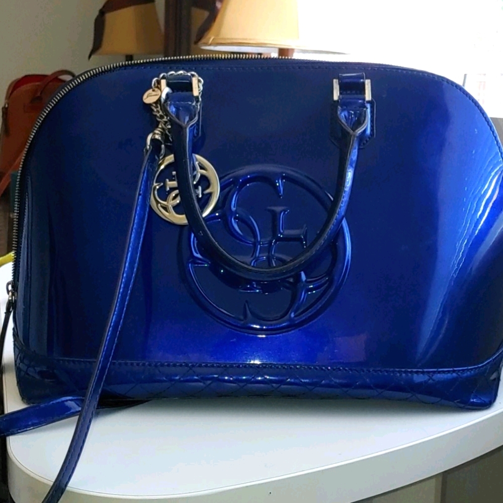 Beautiful blue purse